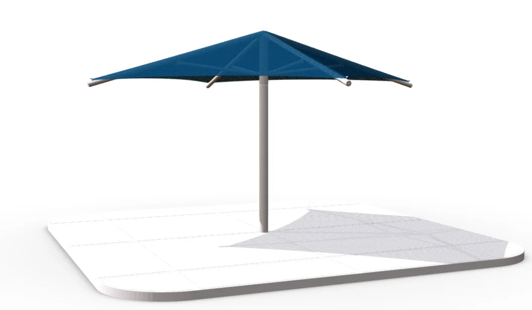 Square Umbrella Shade Structure – Quick Ship Commercial Shades
