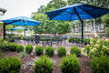 Hexagon Cantilever Umbrella Shades - Commercial Shade Structures  Umbrella Shades Playgrounds Etc