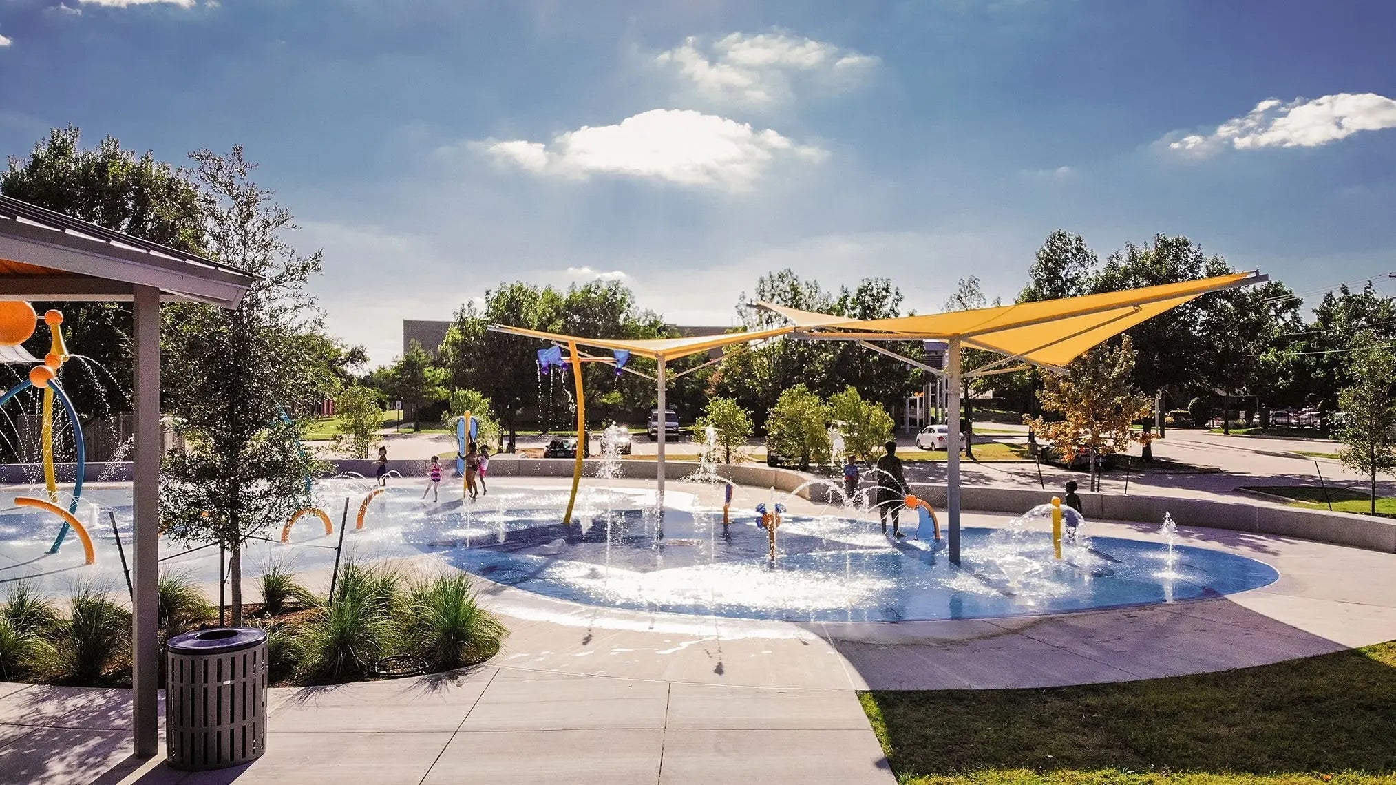 Hypar Umbrella Shades - Commercial Shade Structures  Umbrella Shades Playgrounds Etc