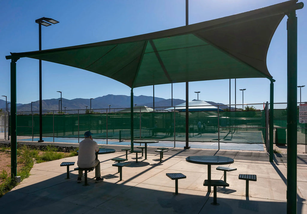 Commercial Square Hip Shade Structure – Quick Ship Commercial Shades