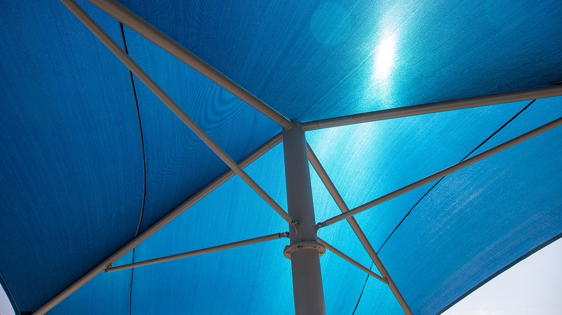 Square Umbrella Shade Structure – Quick Ship Commercial Shades